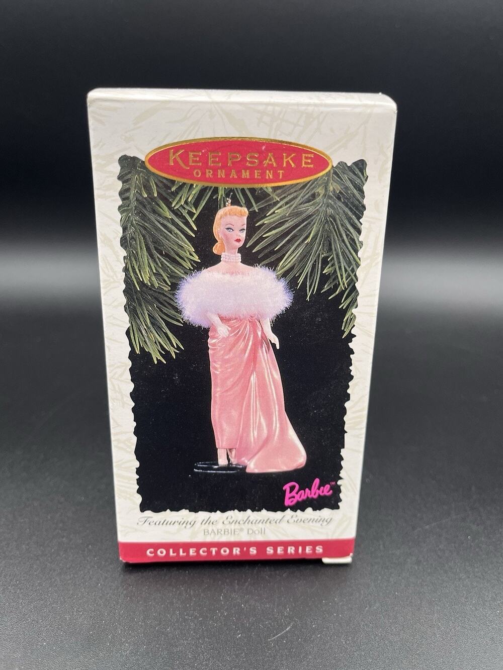 HALLMARK ENCHANTED EVENING BARBIE #3 SERIES 1996 CHRISTMAS KEEPSAKE ORNAMENTS